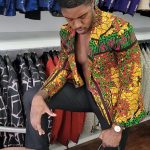 Fashion Men's High Quality Casual Fashion Embroidered Long Sleeve Lapel Shirt