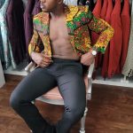 Fashion Men's High Quality Casual Fashion Embroidered Long Sleeve Lapel Shirt