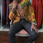 Fashion Men's High Quality Casual Fashion Embroidered Long Sleeve Lapel Shirt